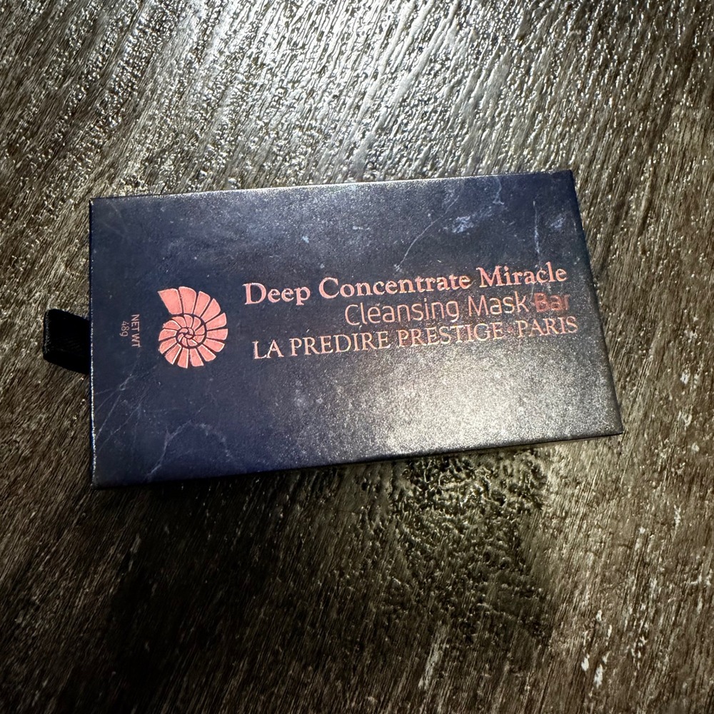 La Predire Prestige Paris Deep Concentrate Miracle Cleansing Mask Bar 48g New